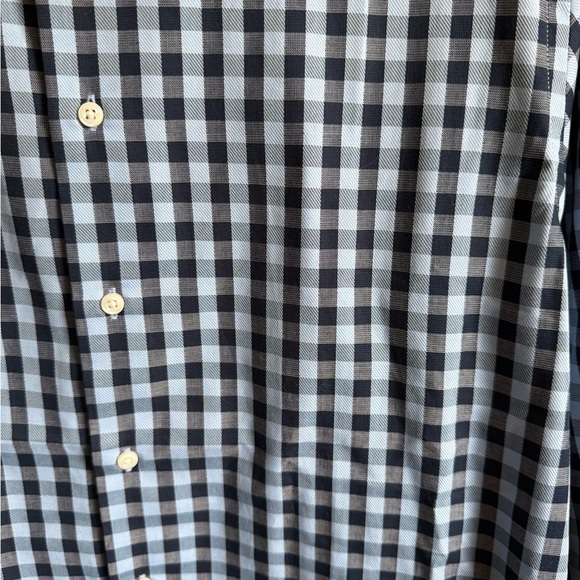 Men’s M Blue Plaid Ben Sherman Casual along Sleeve Button Up Shirt - Picture 2 of 6